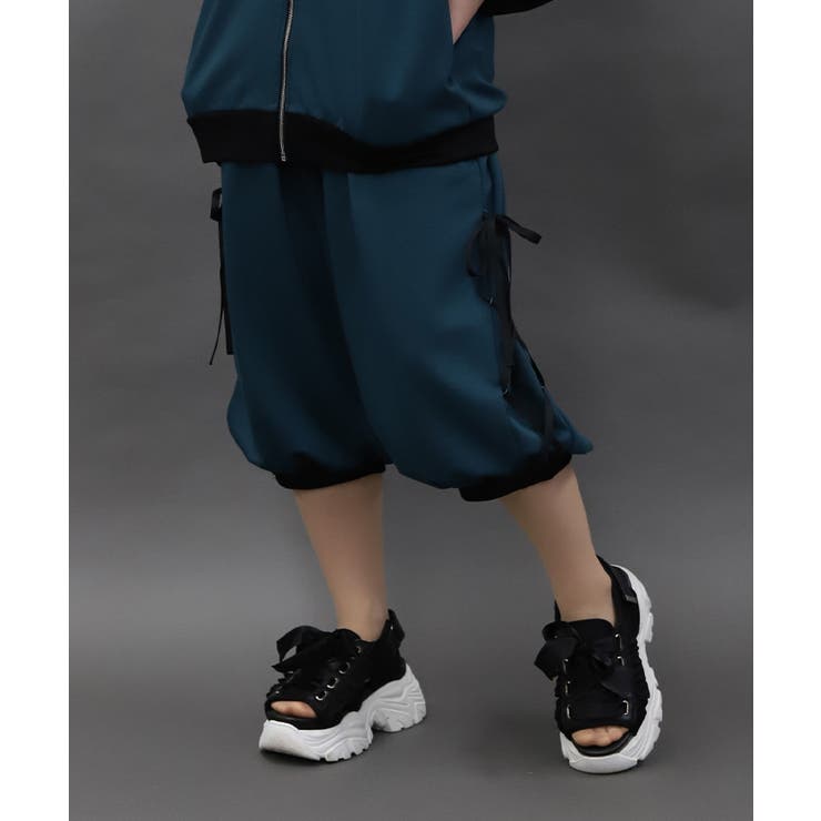 チャイナボタンバルーンパンツ | axes femme | 詳細画像1 