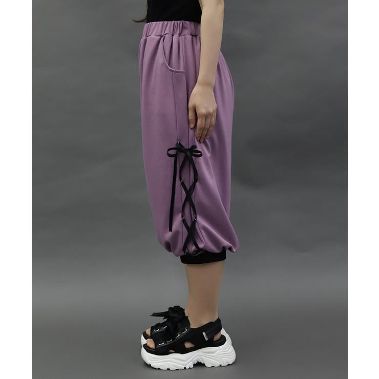 チャイナボタンバルーンパンツ | axes femme | 詳細画像2 