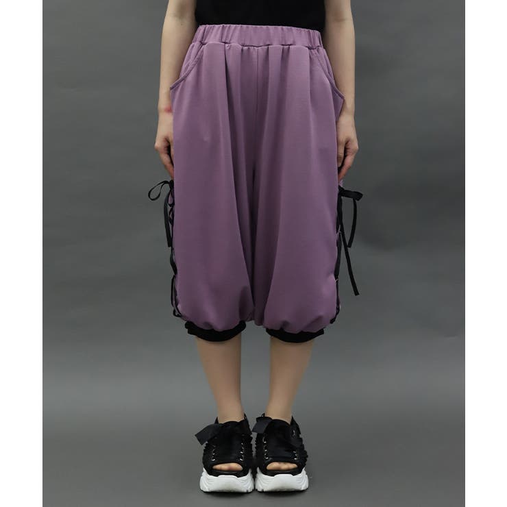 チャイナボタンバルーンパンツ | axes femme | 詳細画像4 