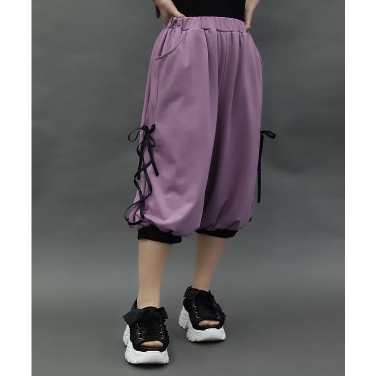 チャイナボタンバルーンパンツ | axes femme | 詳細画像6 