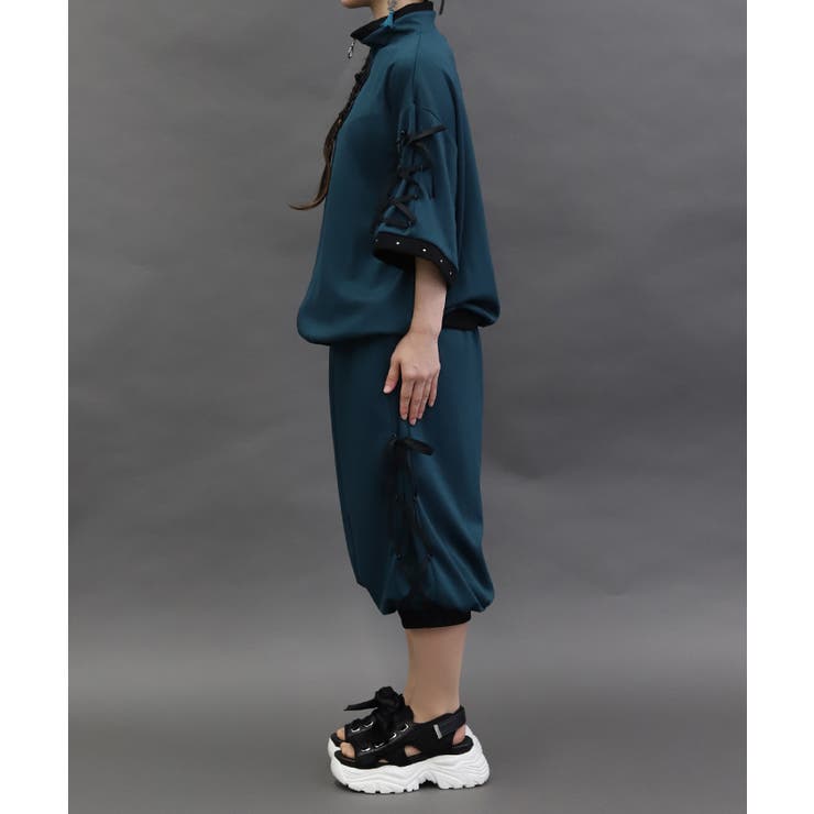 チャイナボタンバルーンパンツ | axes femme | 詳細画像7 