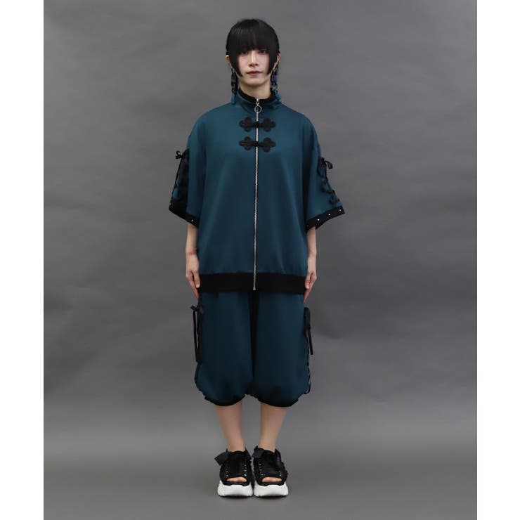 チャイナボタンバルーンパンツ | axes femme | 詳細画像9 