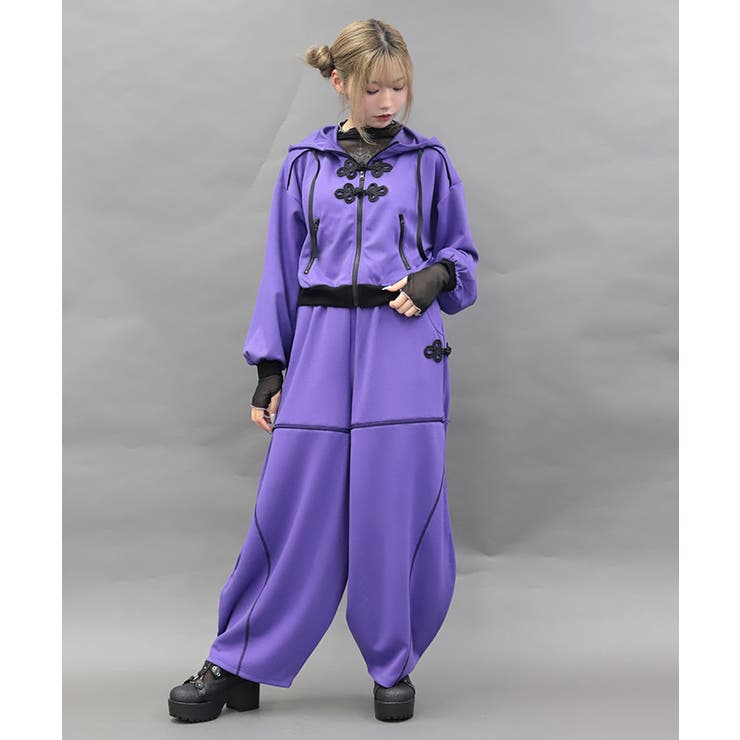 チャイナボタンルーズパンツ | axes femme | 詳細画像14 