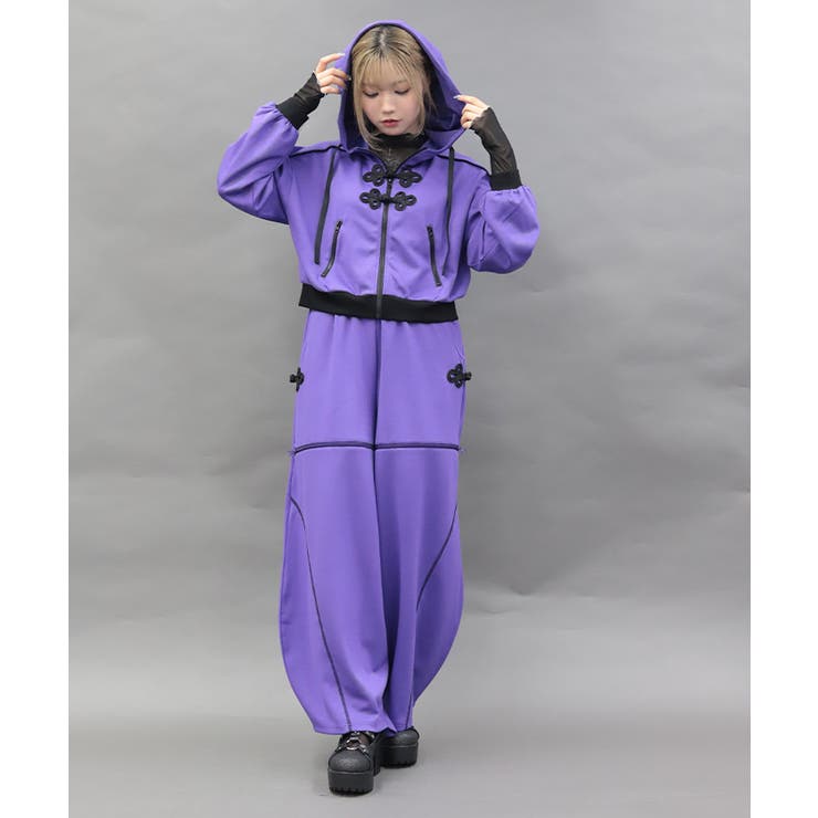 チャイナボタンルーズパンツ | axes femme | 詳細画像15 