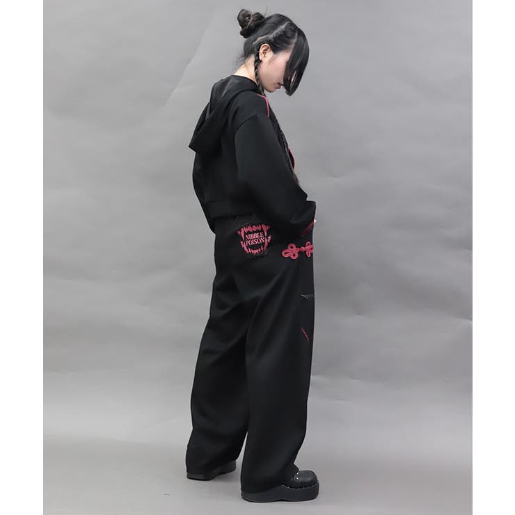 チャイナボタンルーズパンツ | axes femme | 詳細画像8 