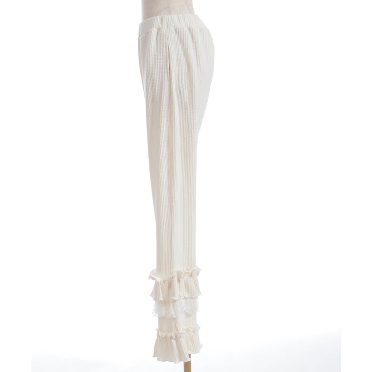 フリル×レースワッフルパンツ | axes femme | 詳細画像13 