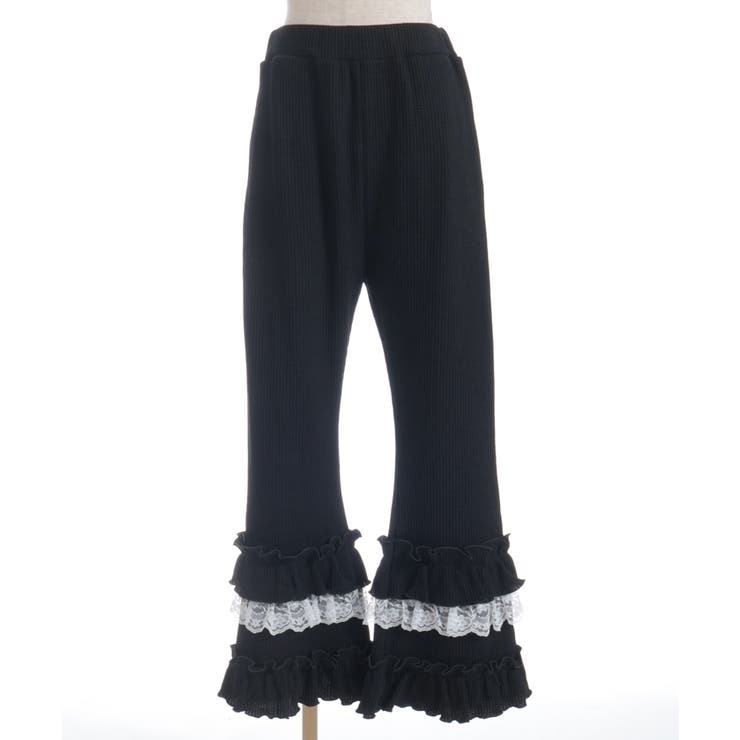 フリル×レースワッフルパンツ | axes femme | 詳細画像5 