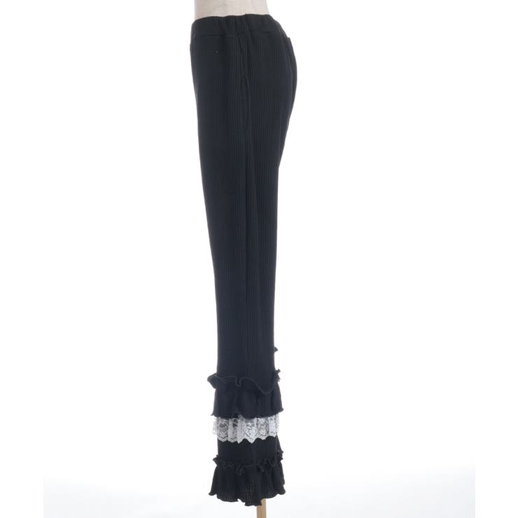 フリル×レースワッフルパンツ | axes femme | 詳細画像6 