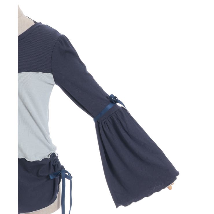 ツギハギフレア袖ＰＯ | axes femme | 詳細画像14 