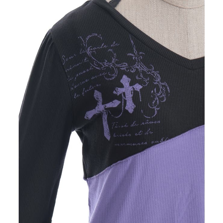 ツギハギフレア袖ＰＯ | axes femme | 詳細画像24 