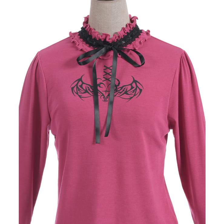 サキュバスフレア袖プルオーバー | axes femme | 詳細画像15 