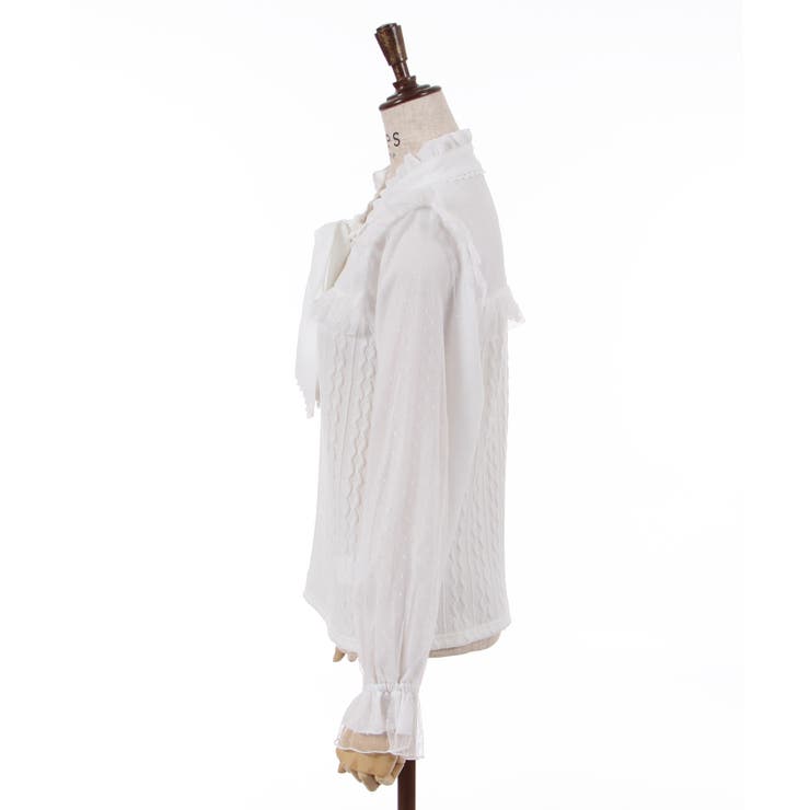 ボウタイビスチェ風トップス[品番：IGAW0002928]｜axes femme