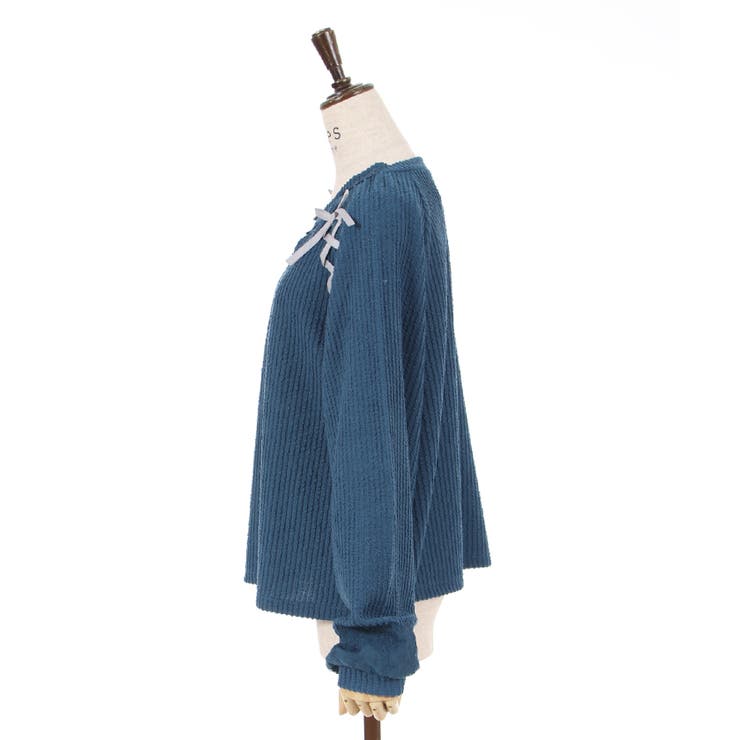 レースアッププルオーバー[品番：IGAW0003399]｜axes femme