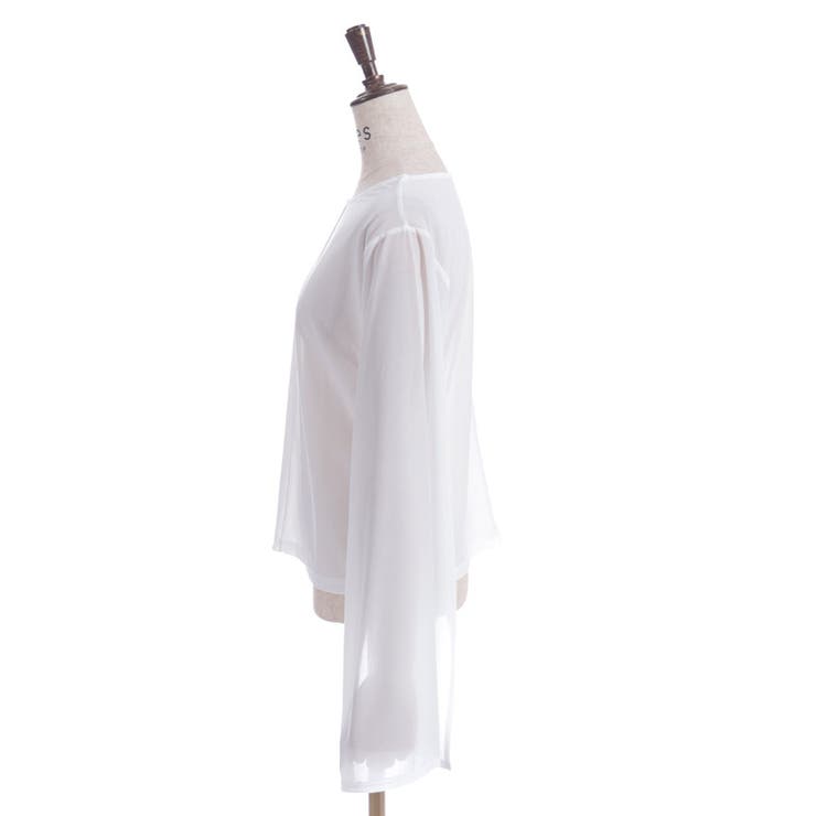 スリット袖シアートップス | axes femme | 詳細画像10 