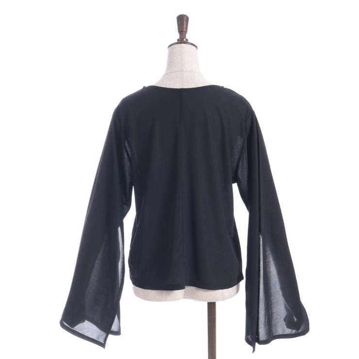 スリット袖シアートップス | axes femme | 詳細画像19 