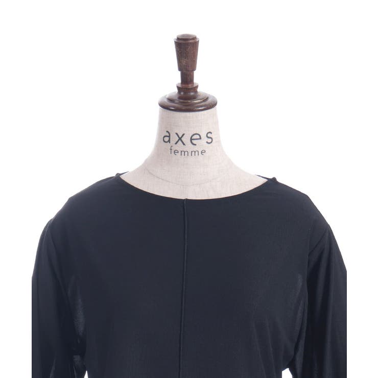 スリット袖シアートップス | axes femme | 詳細画像20 