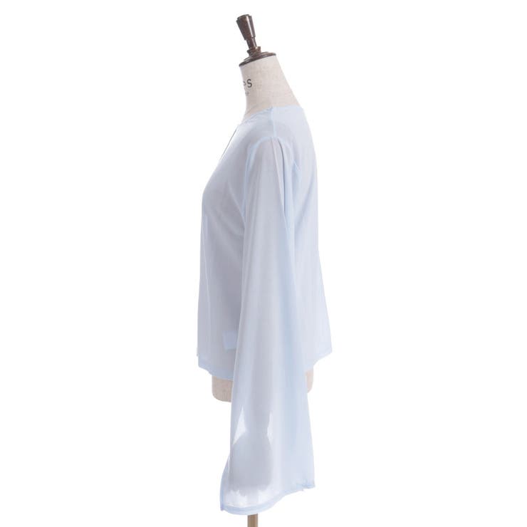 スリット袖シアートップス | axes femme | 詳細画像3 