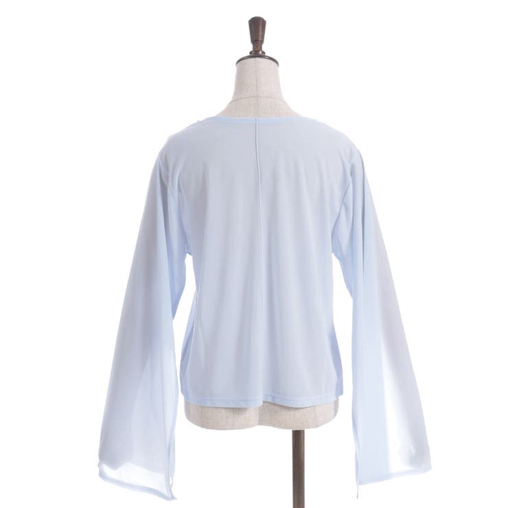 スリット袖シアートップス | axes femme | 詳細画像4 