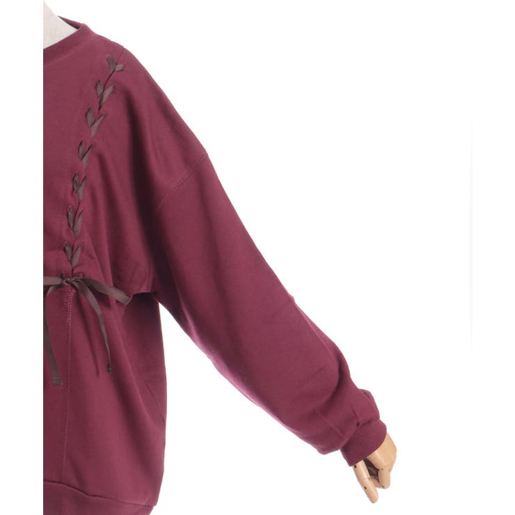 編み上げアソート柄トレーナー | axes femme | 詳細画像22 