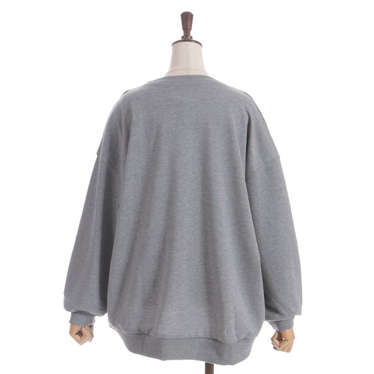 編み上げアソート柄トレーナー | axes femme | 詳細画像25 