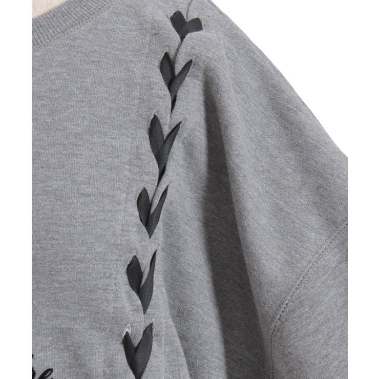 編み上げアソート柄トレーナー | axes femme | 詳細画像29 