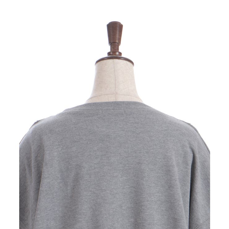 編み上げアソート柄トレーナー | axes femme | 詳細画像30 