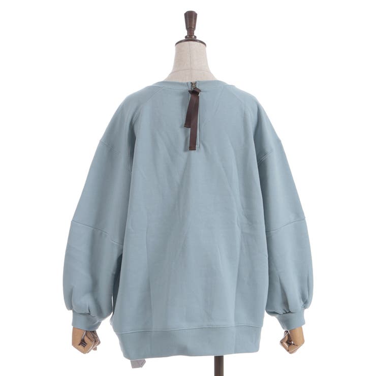 ジップ裏起毛ロゴトレーナー | axes femme | 詳細画像29 