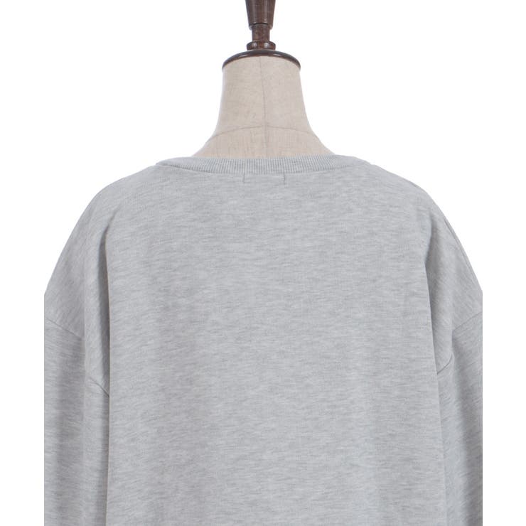 コットンレース裏起毛トレーナー | axes femme | 詳細画像14 