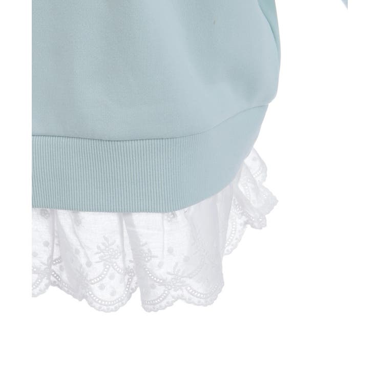 コットンレース裏起毛トレーナー | axes femme | 詳細画像19 