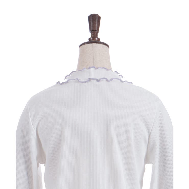 格子ラメチュールメロープルオーバー | axes femme | 詳細画像17 