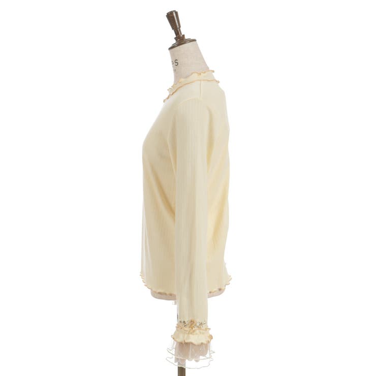 格子ラメチュールメロープルオーバー | axes femme | 詳細画像19 