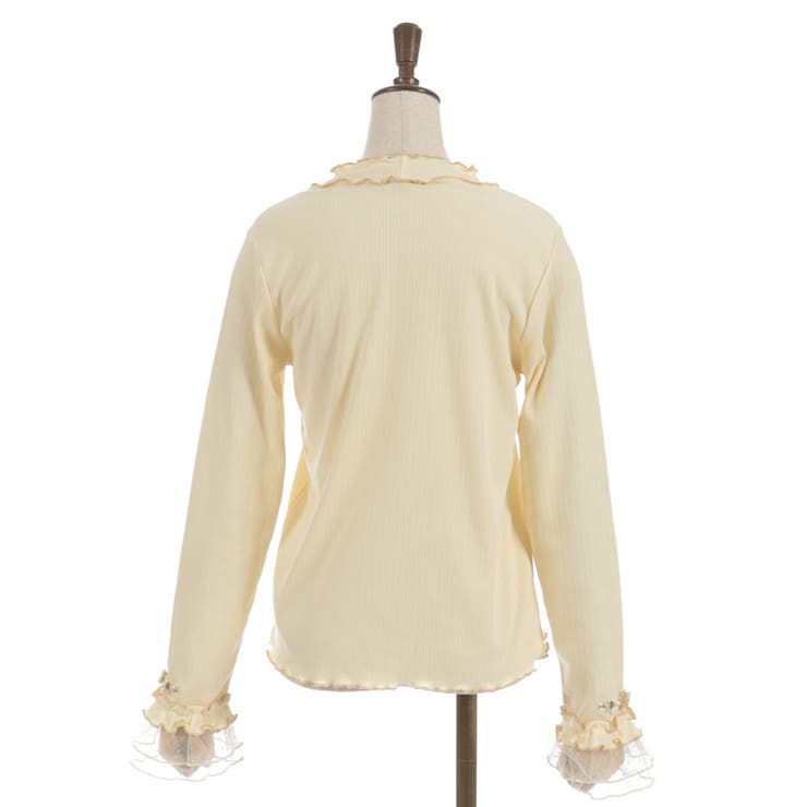 格子ラメチュールメロープルオーバー | axes femme | 詳細画像20 