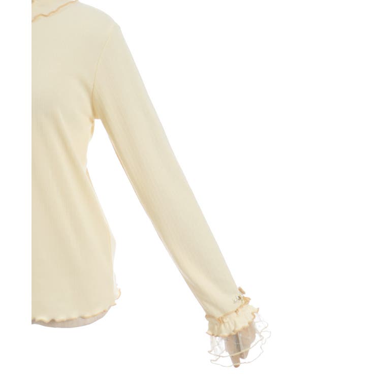 格子ラメチュールメロープルオーバー | axes femme | 詳細画像21 