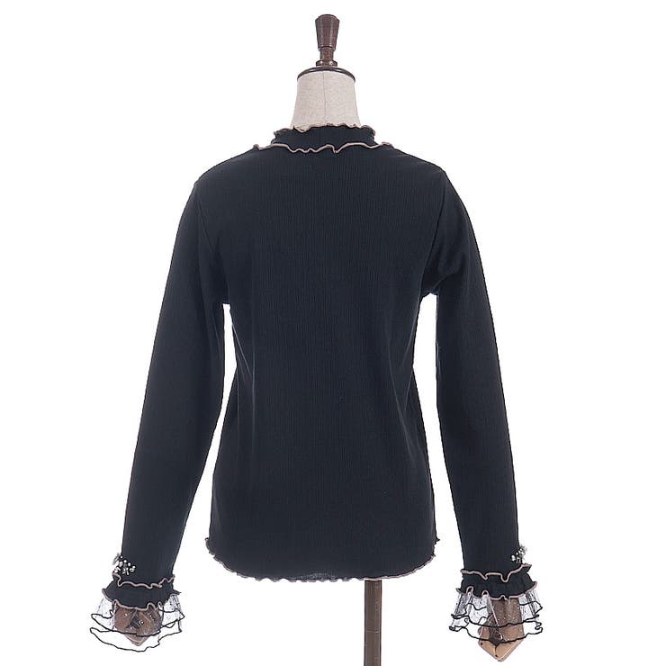 格子ラメチュールメロープルオーバー | axes femme | 詳細画像31 