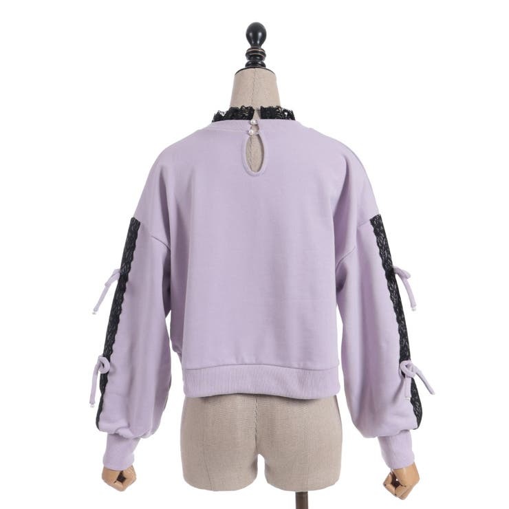 レース使いビジュースウェット | axes femme | 詳細画像17 