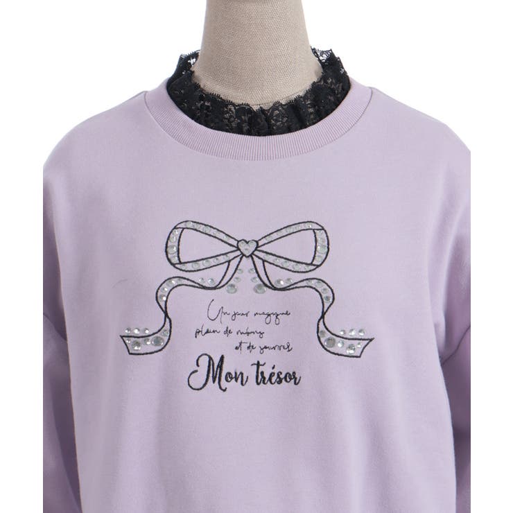 レース使いビジュースウェット | axes femme | 詳細画像18 