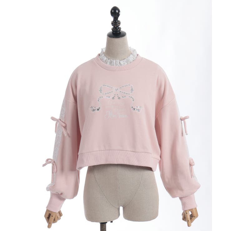 レース使いビジュースウェット | axes femme | 詳細画像23 