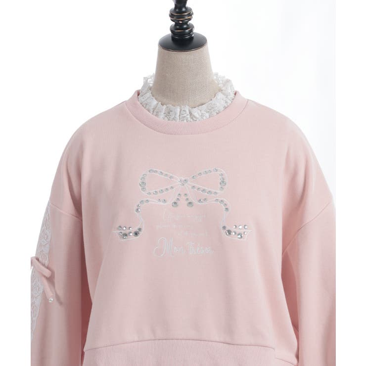 レース使いビジュースウェット | axes femme | 詳細画像26 