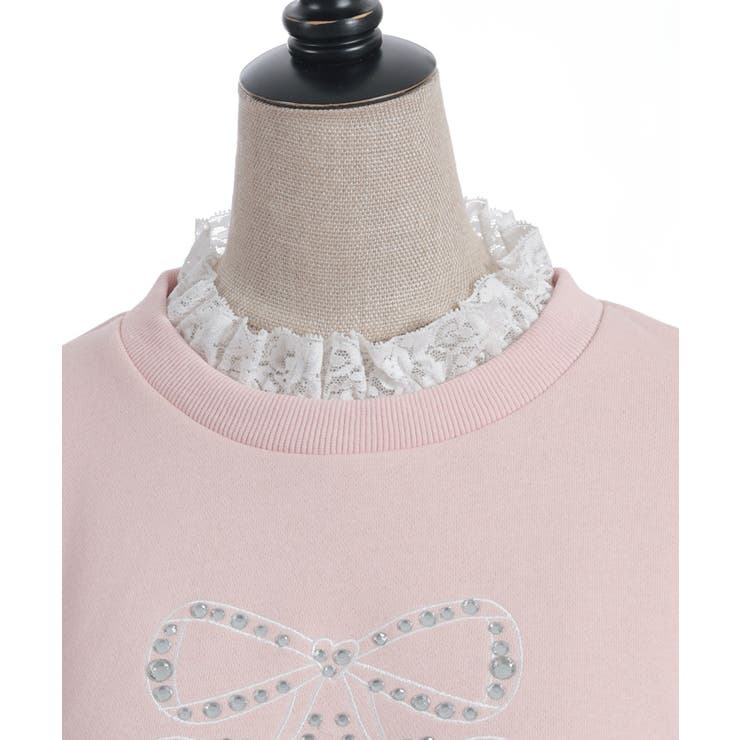 レース使いビジュースウェット | axes femme | 詳細画像28 