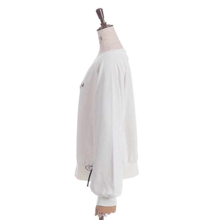 レースアップ刺繍トレーナー | axes femme | 詳細画像11 