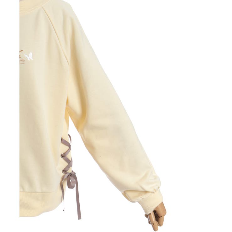 レースアップ刺繍トレーナー | axes femme | 詳細画像23 