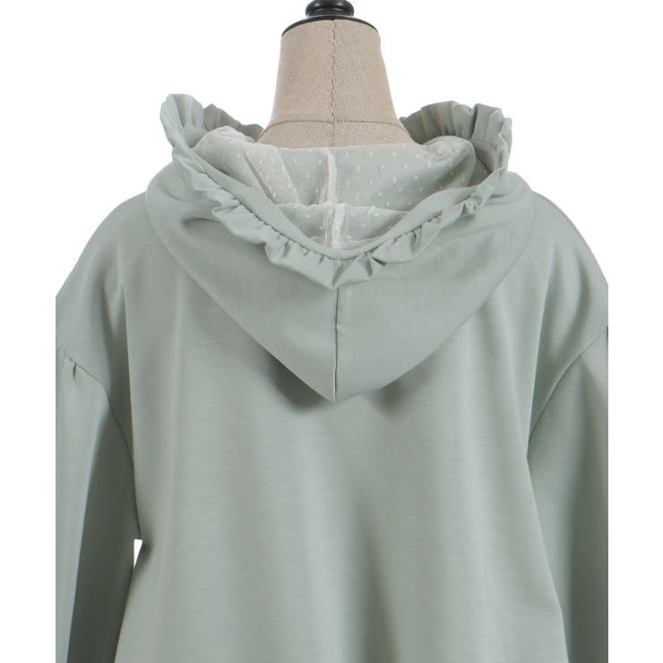 リボン付きバルーンフーディー | axes femme | 詳細画像18 