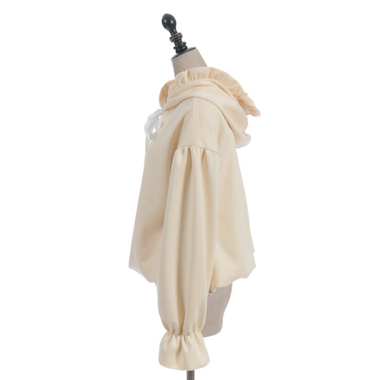 リボン付きバルーンフーディー | axes femme | 詳細画像21 