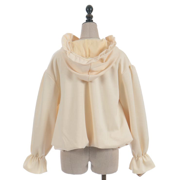 リボン付きバルーンフーディー | axes femme | 詳細画像22 