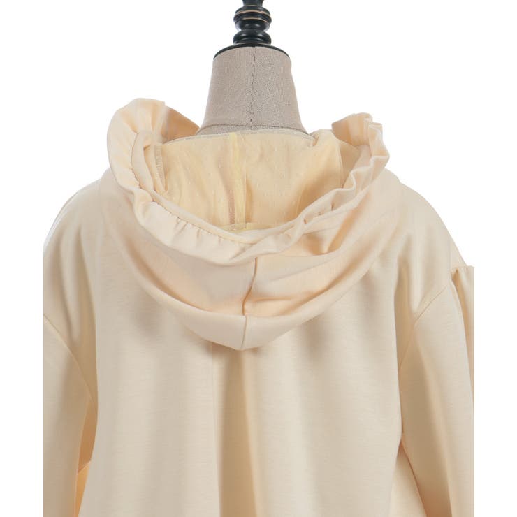 リボン付きバルーンフーディー | axes femme | 詳細画像26 