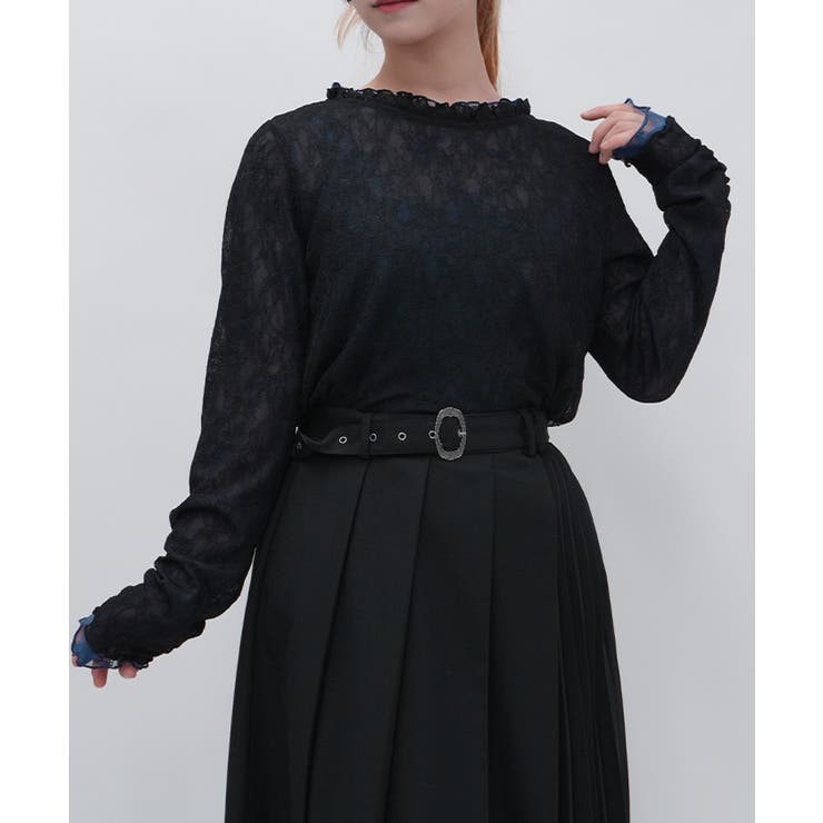 黒 | リバーシブルレースＰＯ | axes femme