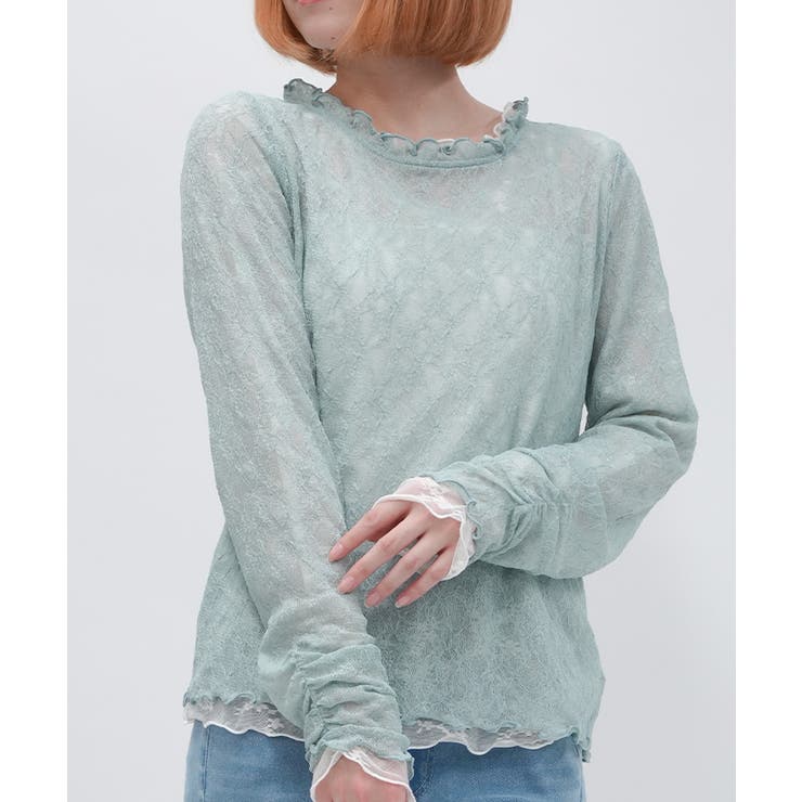ミント | リバーシブルレースＰＯ | axes femme