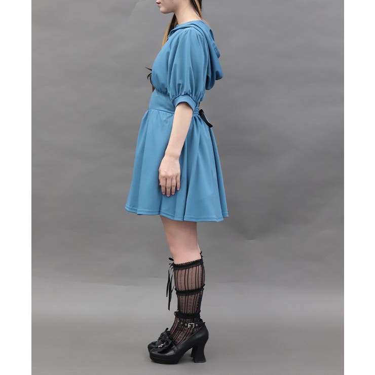 フーディーカットミニワンピース | axes femme | 詳細画像2 