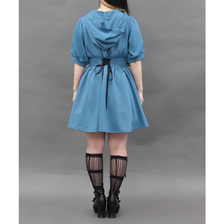フーディーカットミニワンピース | axes femme | 詳細画像3 