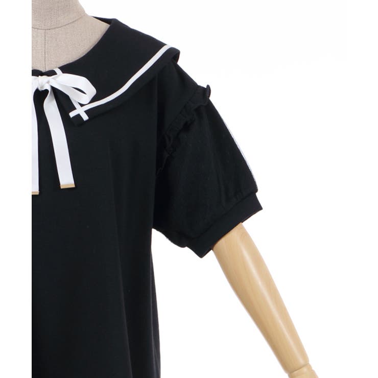 刺繍セーラーカットOP[品番：IGAW0001779]｜axes femme（アクシーズ